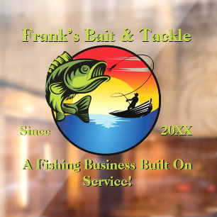 Customise Fishing Bait Tackle Shop Front