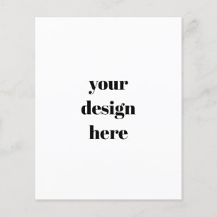 Customise flyer