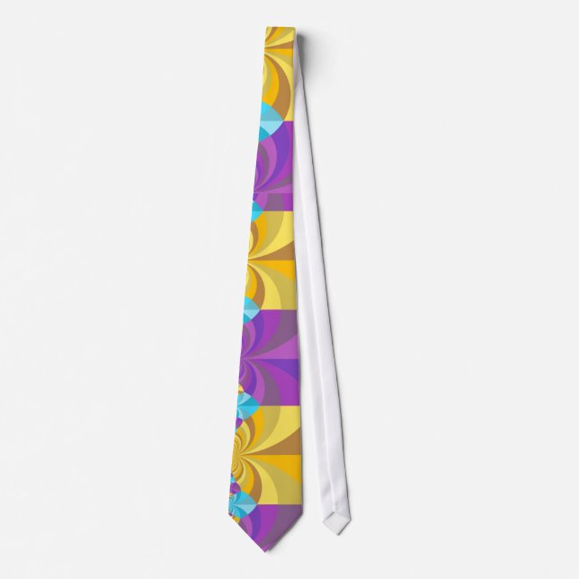 Customise Funky Colours Tie (Front)