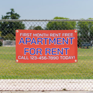 Customise Generic Apartment For Rent Lease   Banner