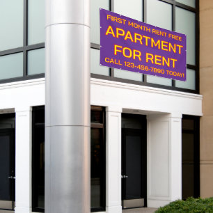Customise Generic Apartment For Rent Lease Large  Banner