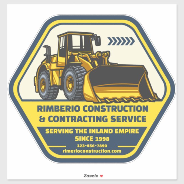 Customise Generic Construction Contracting Busines (Sheet)