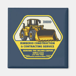 Customise Generic Construction Contracting Busines Magnet