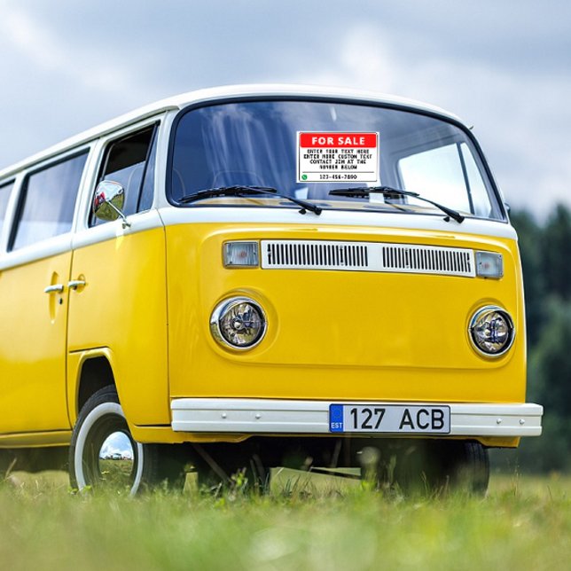 Customise Generic For Sale Home Car Van Truck  (Creator Uploaded)