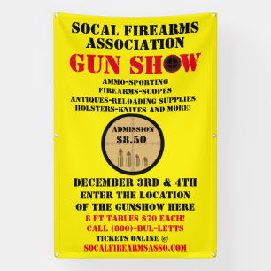Customise Generic Gun Show Event Detailed Banner