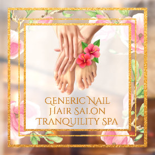 Customise Generic Nail Hair Salon Tranquillity Spa