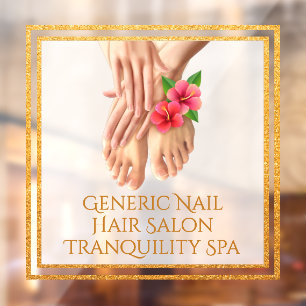Customise Generic Nail Hair Salon Tranquillity Spa