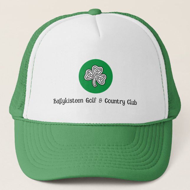 Customise Green Golf Course Hat (Front)