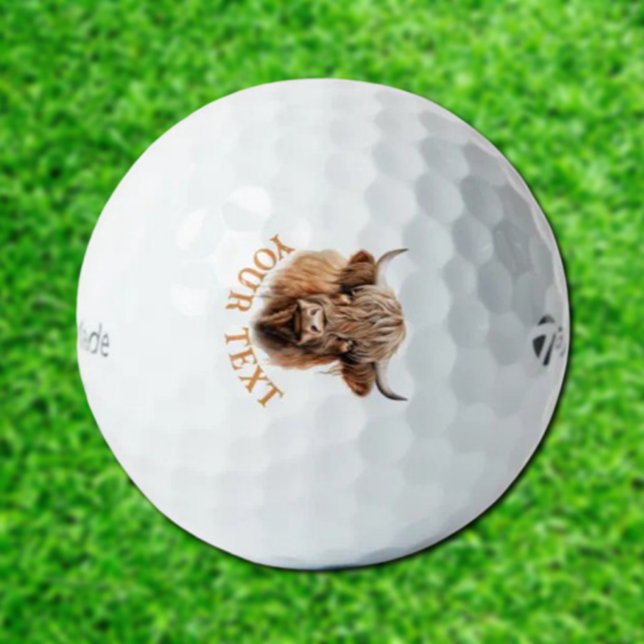 Customise HIGHLANDER design Golf Balls (Creator Uploaded)