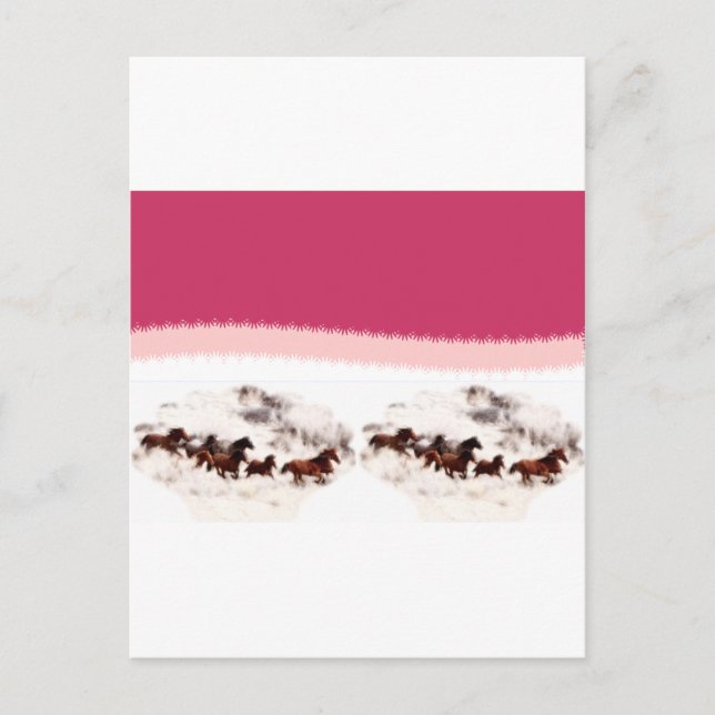 Customise Horse Birthday Invitations and Cards (Front)