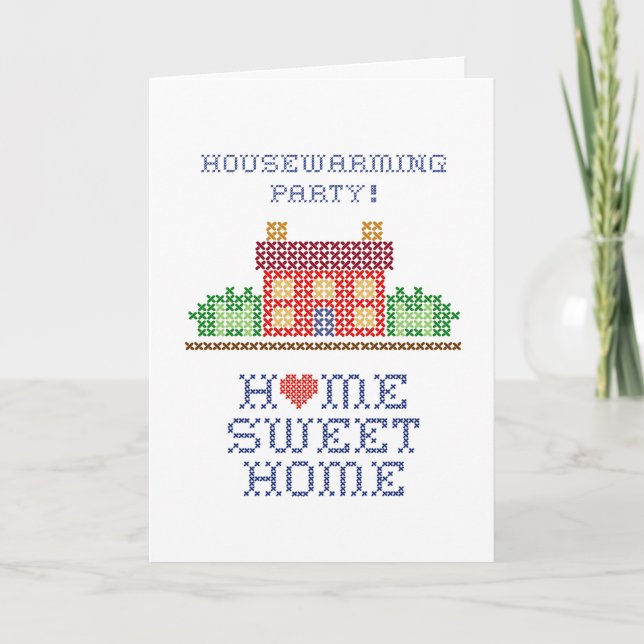 Customise Housewarming Party Card (Front)