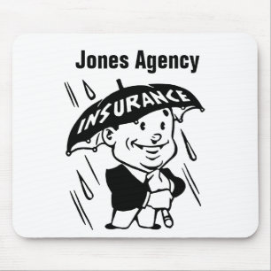 Customise Insurance Agent or Agency Mouse Pad