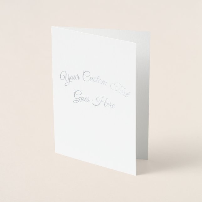 Customise It! Foil Card (Front)