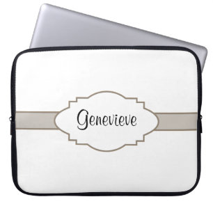 Customise It! Nameplate Laptop Sleeve