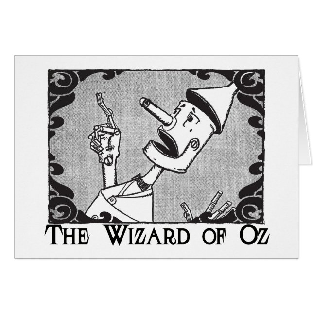 Customise It!  The Tin Man (Front Horizontal)