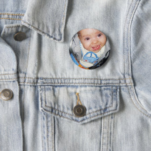 Customise it with Your photo 6 Cm Round Badge