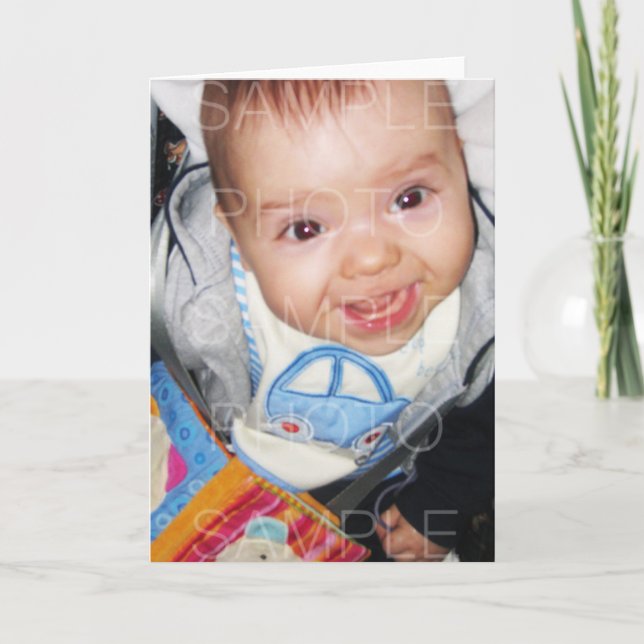 Customise it with Your photo Card (Front)