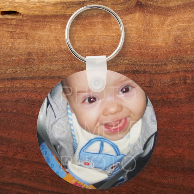 Customise it with Your photo Key Ring (Front)