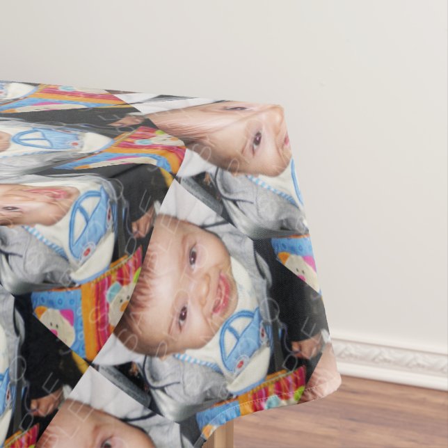 Customise it with Your photo pattern Tablecloth (In Situ)