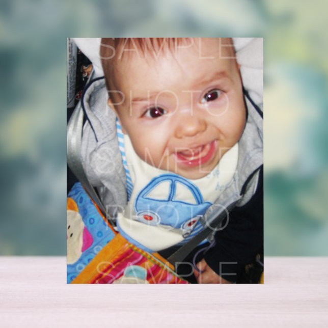 Customise it with Your photo Photo Acrylic Sign (Neutral)