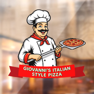 Customise Italian Chef Style Pizza Promotional