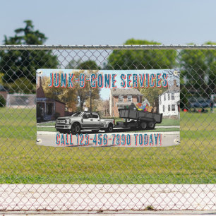 Customise Junk Trash Hauling Service Promotional Banner