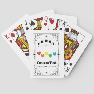 Customise LGBTQ Pride Tarot Zodiac Rainbow Magical Playing Cards