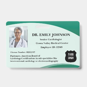  Customise Logo Doctor Surgeon Physician ID Badge