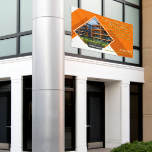 Customise Logo Text Image Apartments Now Leasing Banner