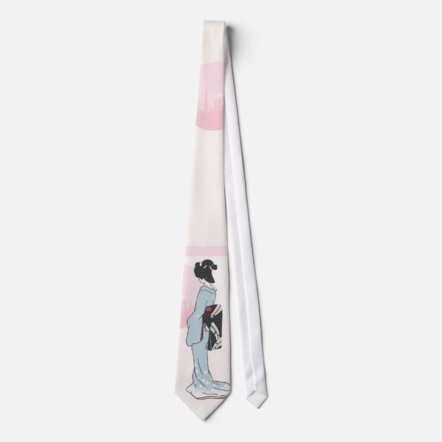 Customise Lovely Geisha Tie (Front)
