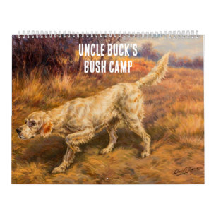 Customise ManCave Hunting Nature Wilderness Sports Calendar