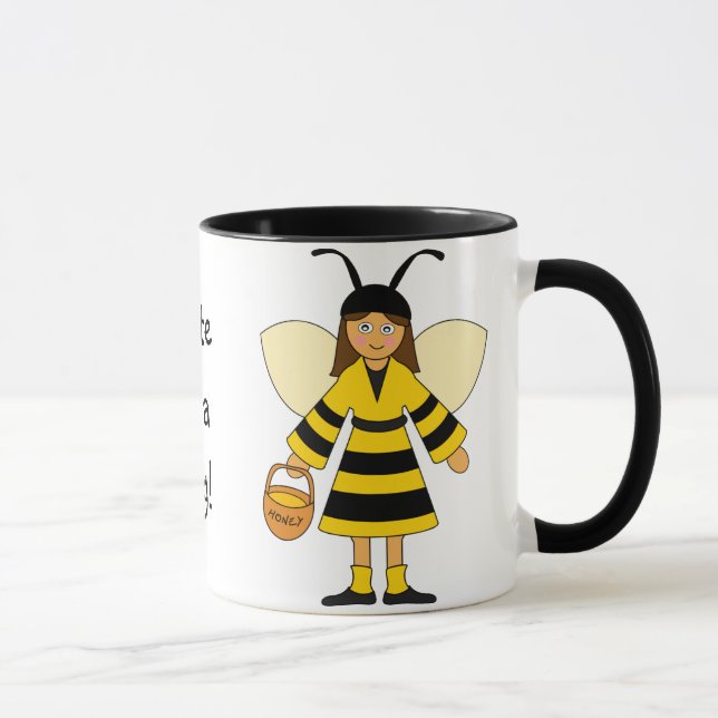 Customise Me -- Bee and Ladybug costumes Mug (Right)