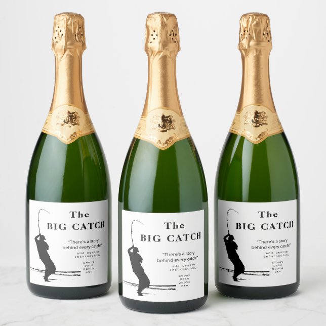 Customise Me - Classic Fisherman Sparkling Wine La Label (Bottles)