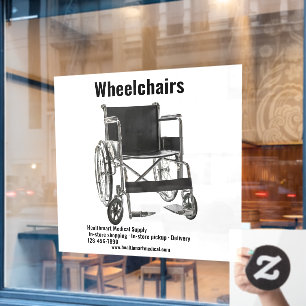 Customise Medical Supply Shop Wheelchair Large