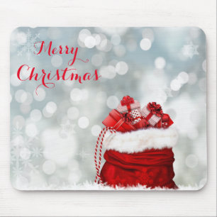 Customise Merry Christmas Mouse Pad