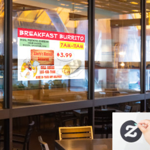 Customise Mexican Restaurant Breakfast Burrito  