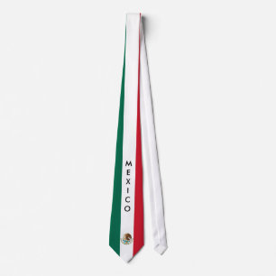 Customise Mexico Flag Tie