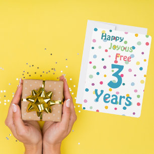 Customise Milestone - Happy Joyous Free 12 Steps Holiday Card