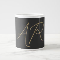 Customise Monogram Plain Grey Beige