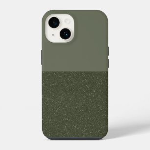 Customise Moss Green Split iPhone 14 Case
