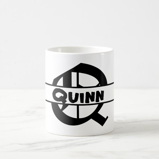 Customise Name Letter ornament  Coffee Mug (Center)