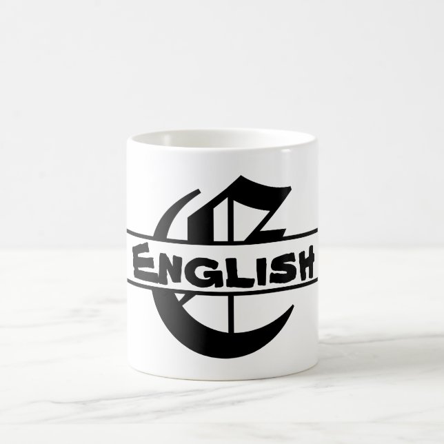 Customise Name Letter ornament  Coffee Mug (Center)