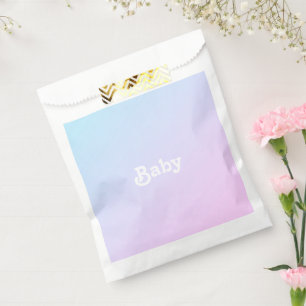 Customise Name photo Baby Shower, birthday Favour Bag
