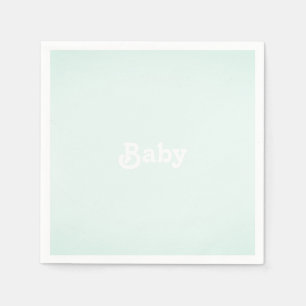 Customise Name photo Baby Shower, birthday Napkin