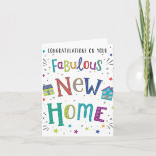 Customise New Home Card - Fabulous New Home