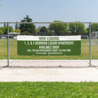 Customise Now Leasing Apartments For Rent  Banner