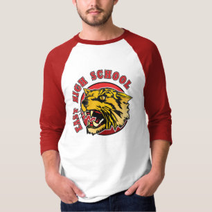 Customise Number - East High School Team T-Shirt