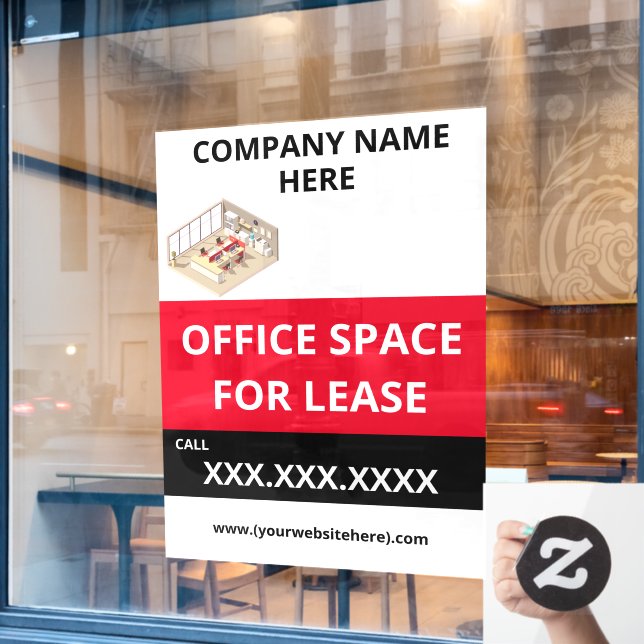 Customise Office Space Business Front  (Cafe Window)