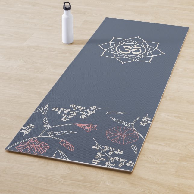 Customise Om Yoga Studio Logo Mat (In Situ)