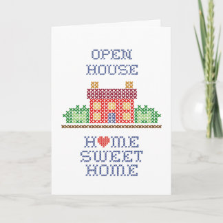 Customise Open House Card